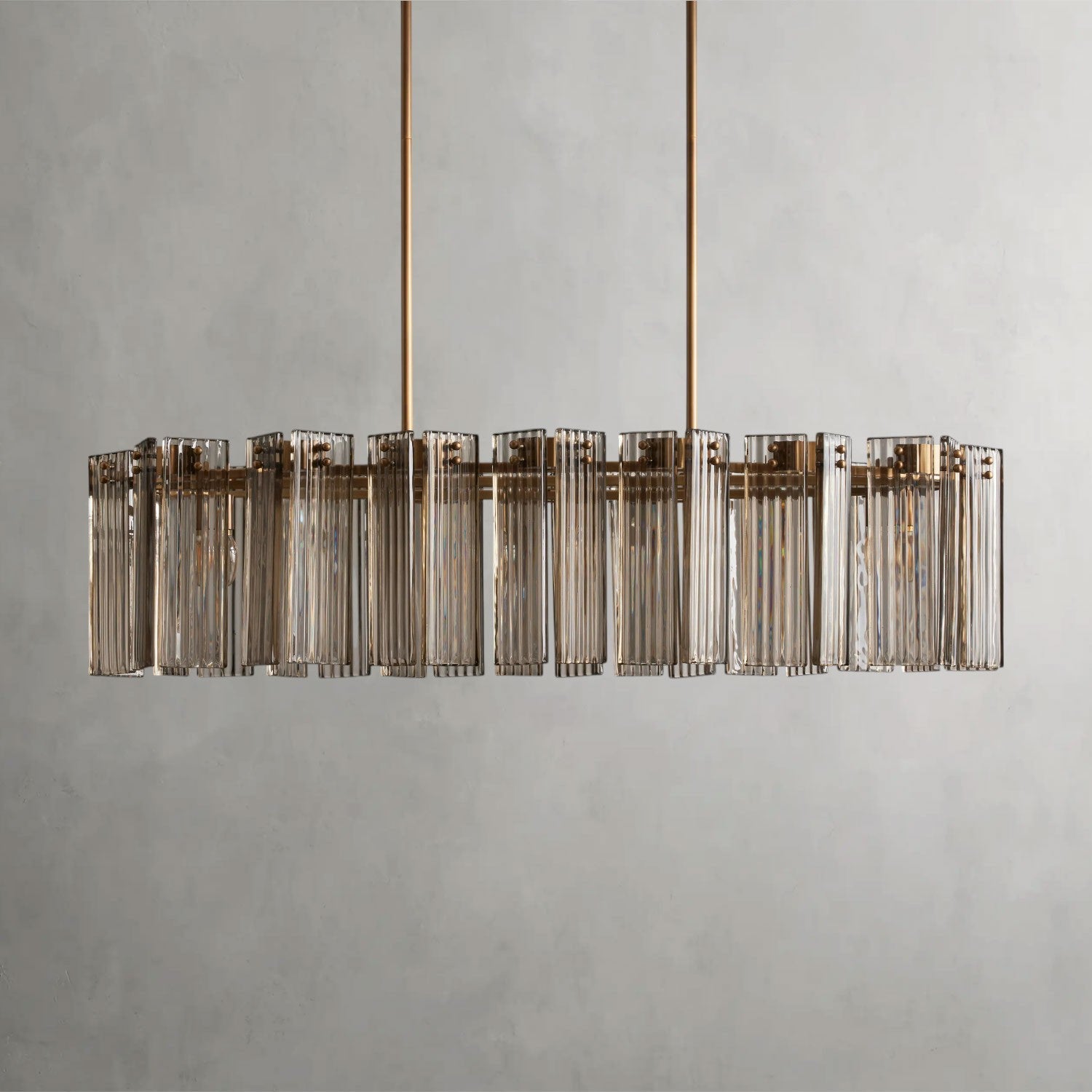 Delsie Oval Chandelier 51", 63", 72"
